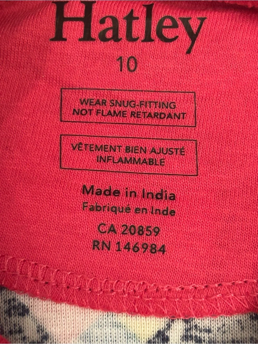 Hatley Hot air ballon pajamas size 10 girls NWT
